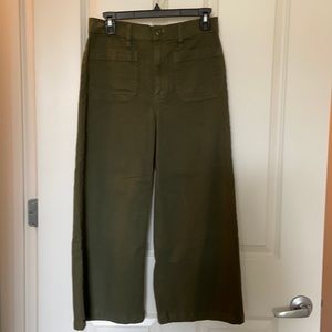 J Crew Wide leg utility pants